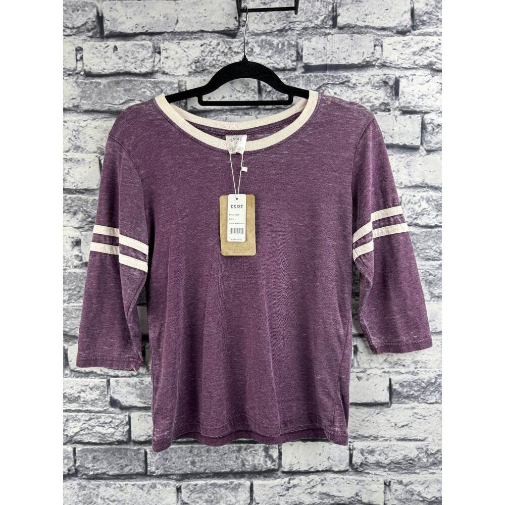 Exist Midnight Purple Long Sleeve Shirt